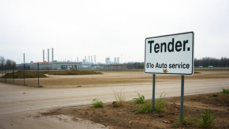 Повторный конкурс на строительство автобусного профилактория остался без участников