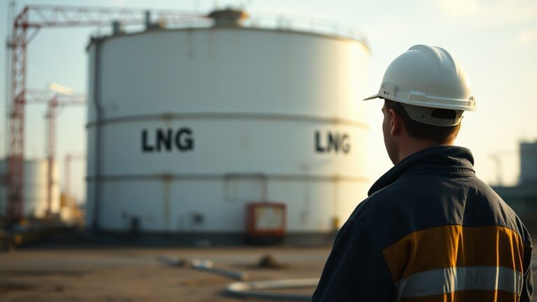 Европейские хранилища газа пополняются медленнее из-за дефицита СПГ