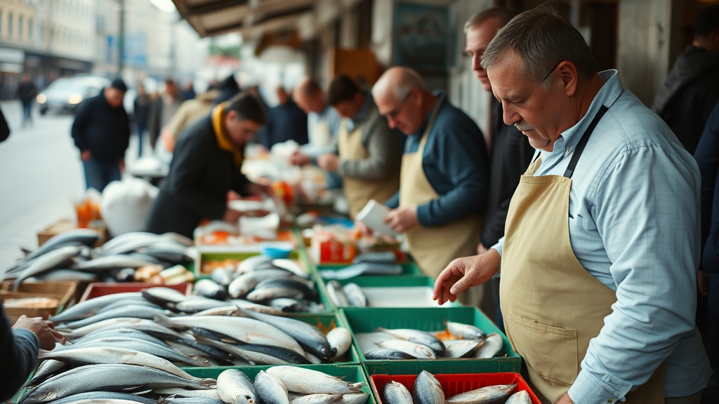 Столица готовится к запуску рынка российской рыбной продукции
