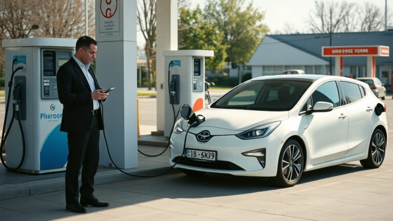 Власти требуют установить станции для зарядки электрокаров на заправках