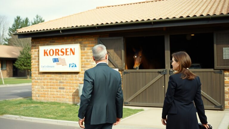 На продажу выставлен конный клуб в Петербурге близ «Экспоцентра»