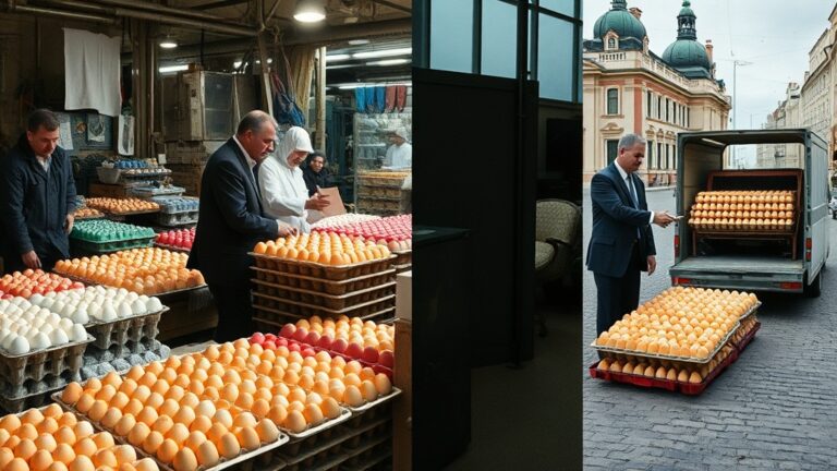 Две тюменские птицефабрики заморозили цены на яйца