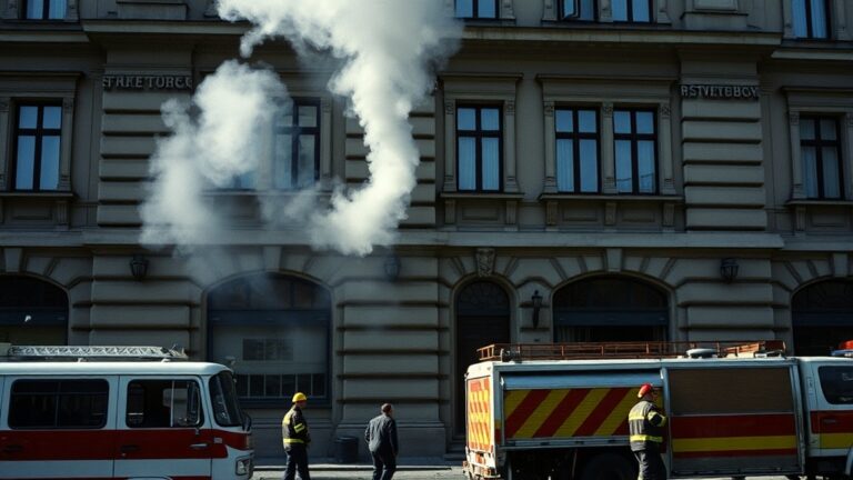 Возгорание в консерватории Римского-Корсакова перед сдачей в работу
