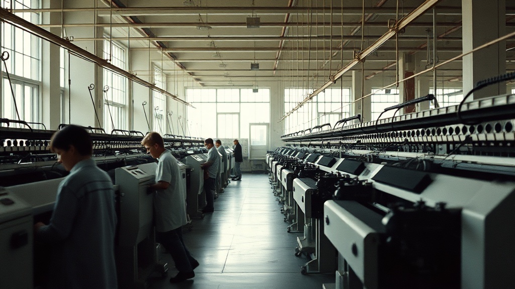 Текстильное производство стало локомотивом промышленного роста Петербурга