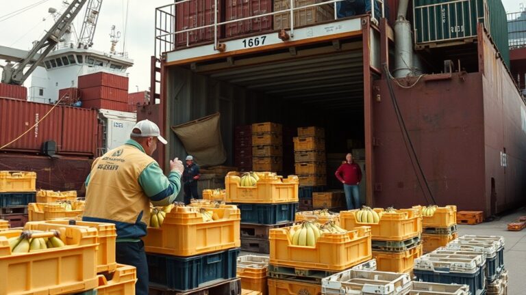 Первая партия индийских бананов прибыла в порт Новороссийска
