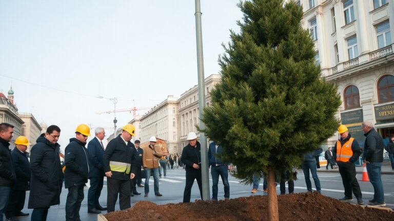 Тамбов озеленяет улицы: 2,5 тыс. крупных деревьев в 2024 году
