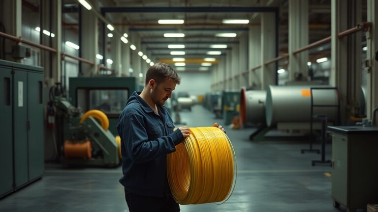 Производство оптических кабелей в России упало на 11% в первом квартале