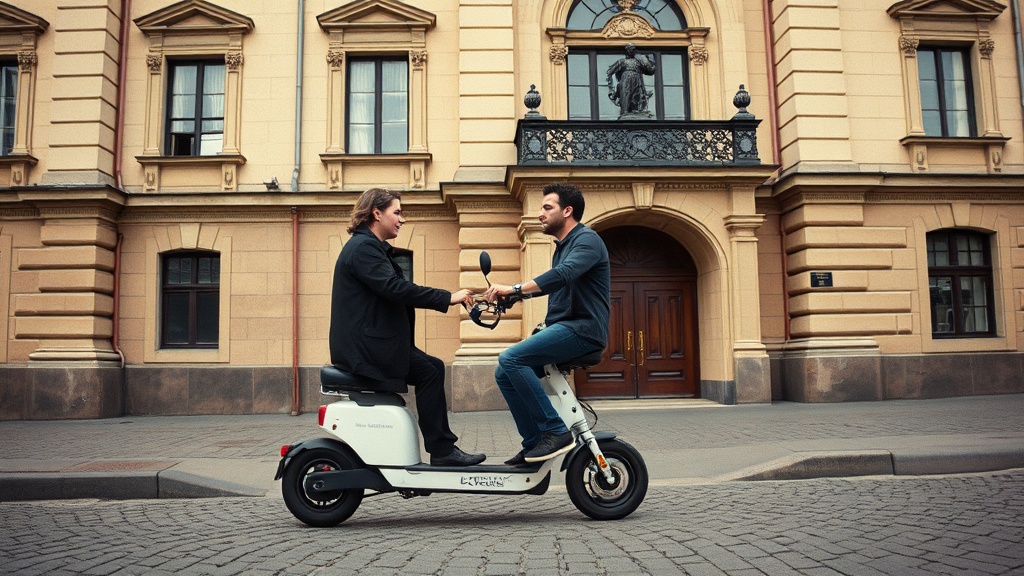 «Антитандем» выявила свыше 400 случаев катания вдвоём на электросамокатах в Петербурге