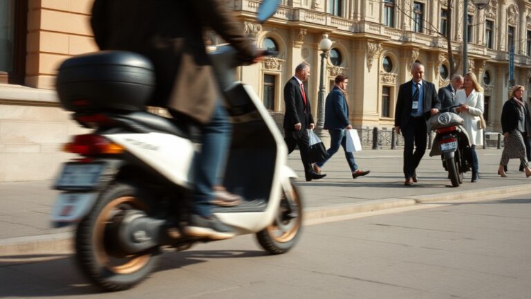 Петербург намерен ограничить передвижение электросамокатов на пешеходных зонах