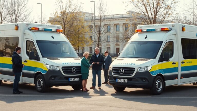 Калининградские медики получили два новых реанимобиля