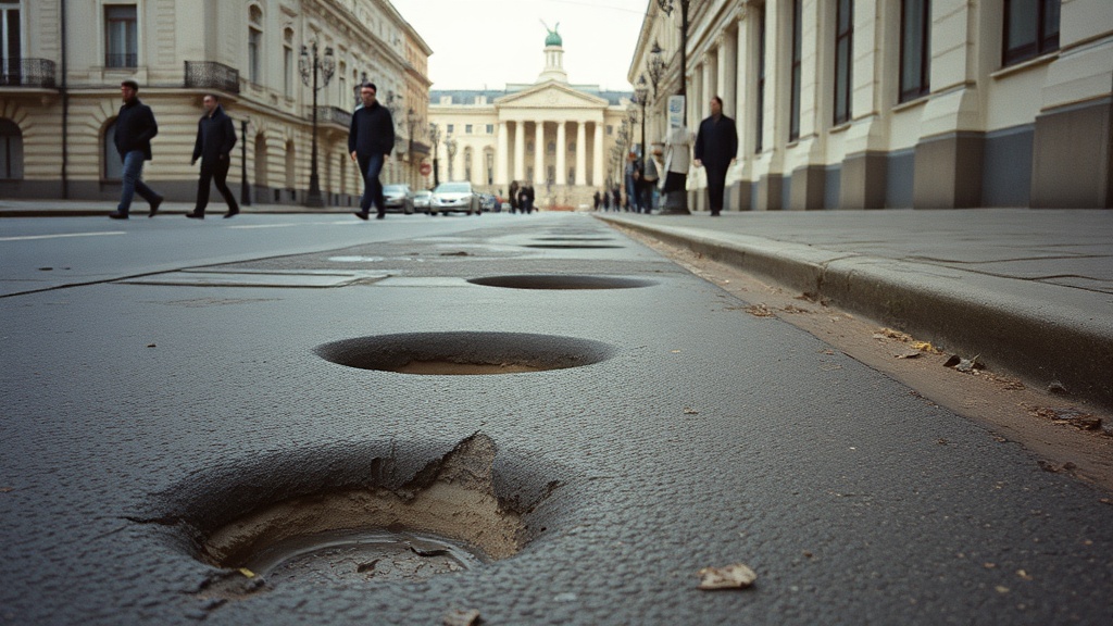 Псковскому «Специализированному заказчику» угрожает штраф за ямы на дорогах