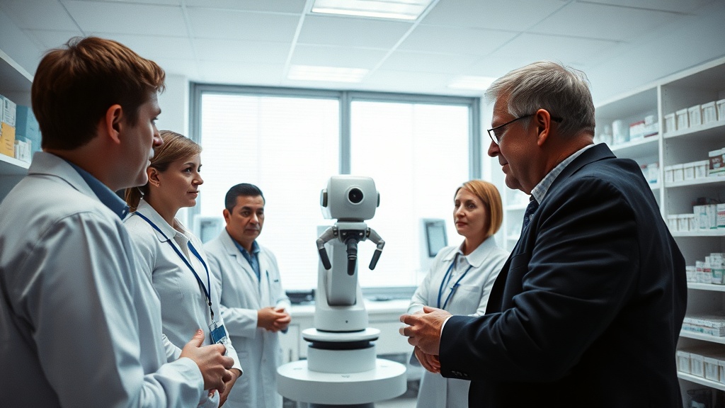 Московская больница №67 получила робота для автоматизации аптеки