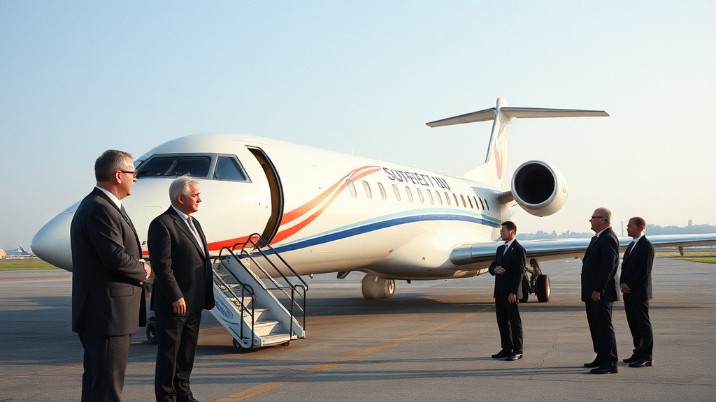 Вице-губернатор посетил презентацию лайнера авиакомпании «Россия»