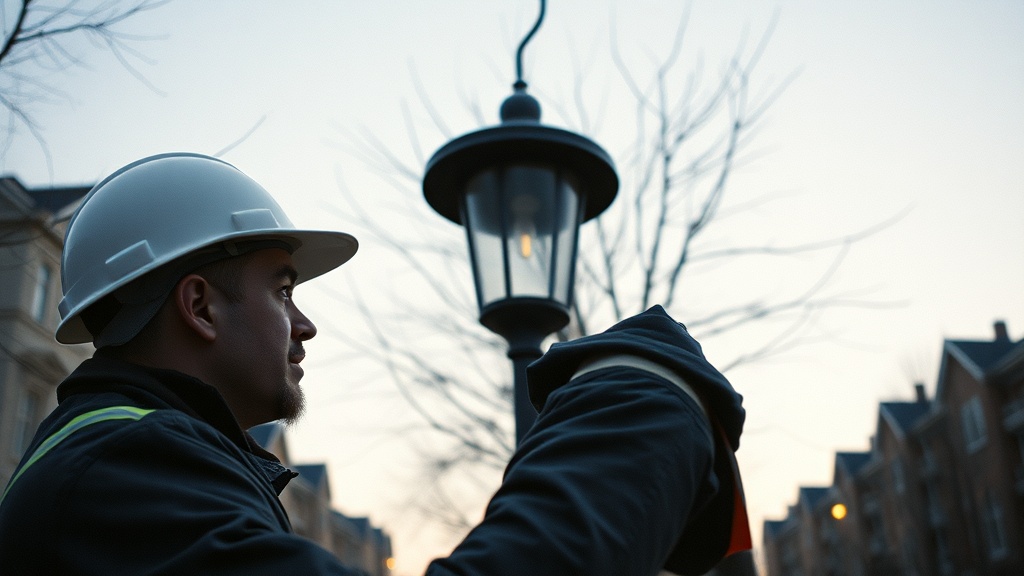 Поляков доложил об итогах работ по освещению в Московском районе