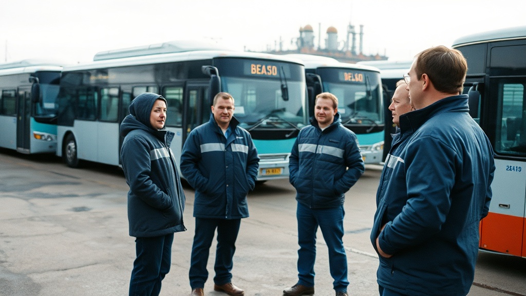 Красноярская делегация изучила опыт Петербурга в использовании газовых автобусов