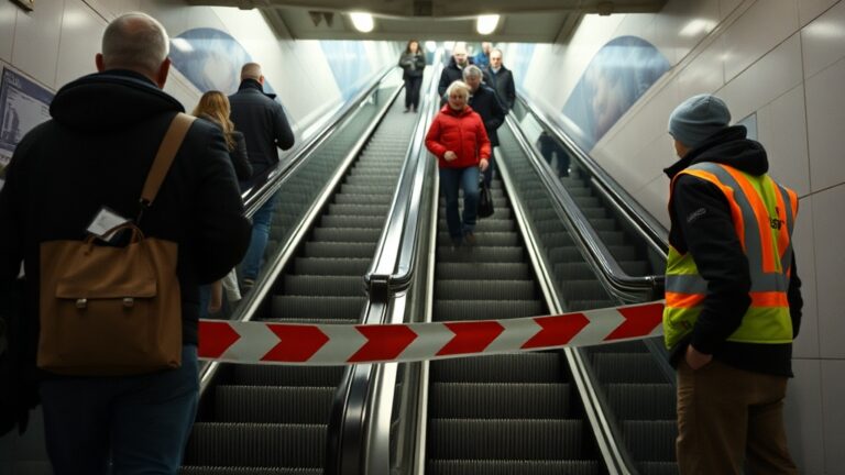 «Горьковская» изменит график: закрытия вестибюля из-за ремонта эскалатора