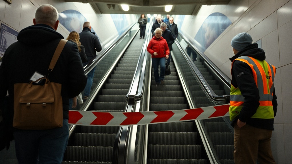 «Горьковская» изменит график: закрытия вестибюля из-за ремонта эскалатора