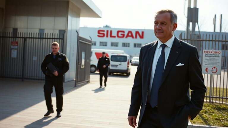 Госуправление получило контроль над активами филиала Silgan в России