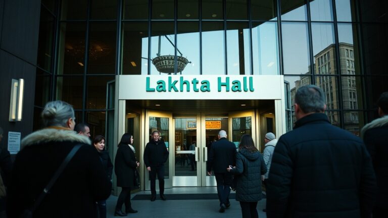 «Лахта Холл» — новое имя петербургской арены площадью 12,2 тыс кв.м