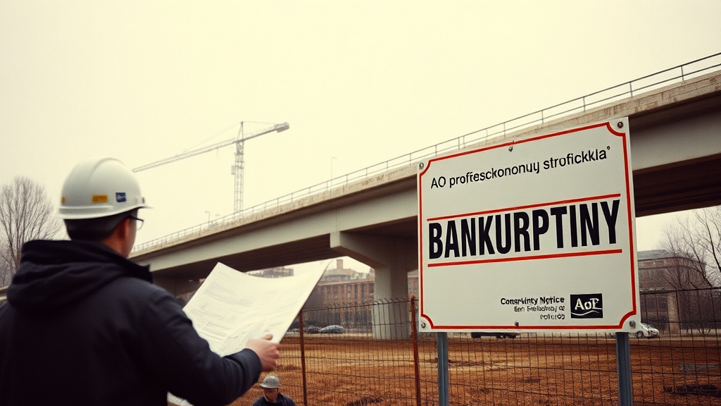 Подрядчик Северного дублера Кутузовского получил уведомление о банкротном иске