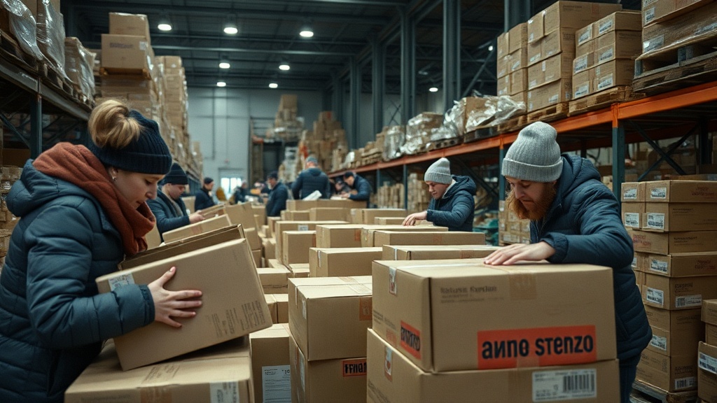 Поставки зимней одежды из Китая упали вдвое