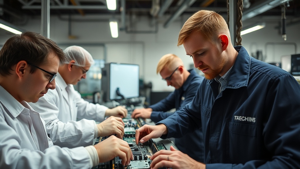 Производители электроники и компьютеров увеличили оборот на 50%