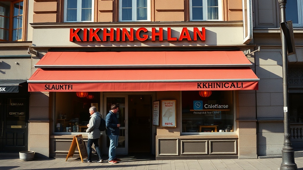 Грузинская хинкальная заняла помещение бывшей сети «Две палочки» на Невском