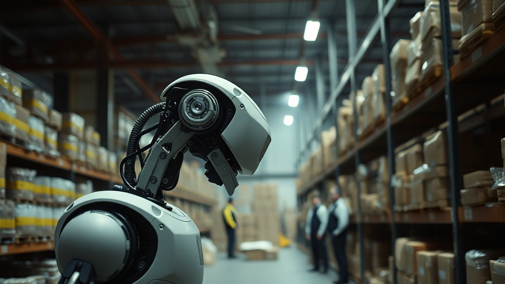 «ВкусВилла» внедрила робота для автоматизации инвентаризации на складе