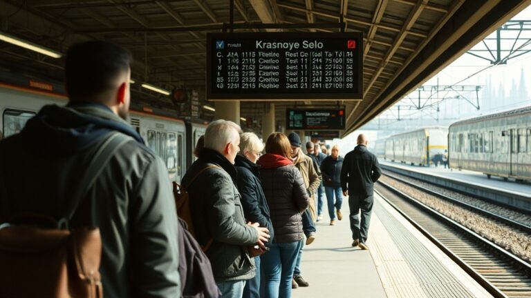 Расписание электричек на маршруте до Красного Села дополнено