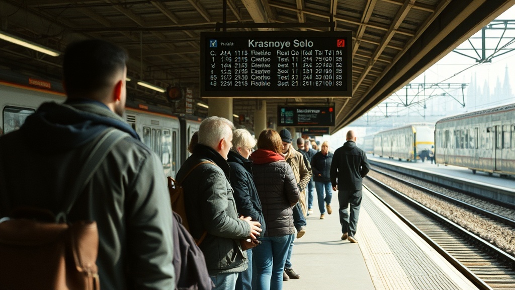 Расписание электричек на маршруте до Красного Села дополнено