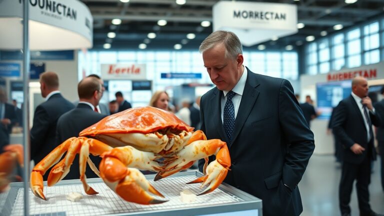 Шанхайский фестиваль морепродуктов представил российского краба