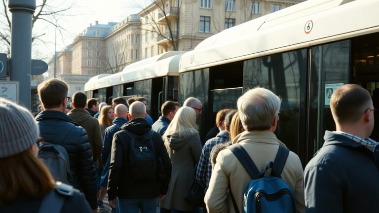 Общественный транспорт справился с потоком пассажиров при закрытии «Ладожской»