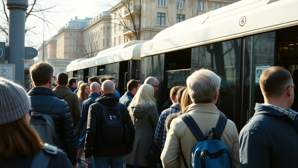 Общественный транспорт справился с потоком пассажиров при закрытии «Ладожской»