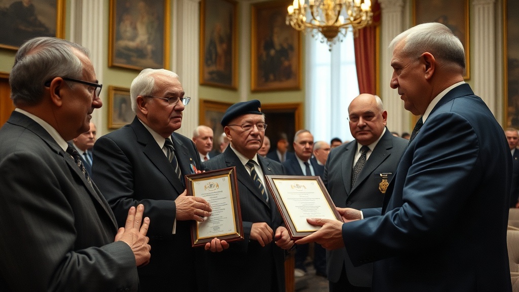 Поляков вручил почетные знаки ветеранам блокады к 80-летию освобождения