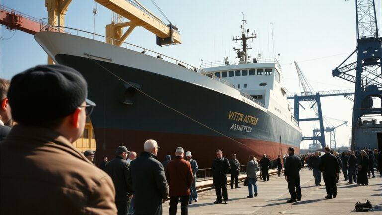 Спуск судна «Виктор Астафьев» открыл новую страницу ПМЭФ-2024