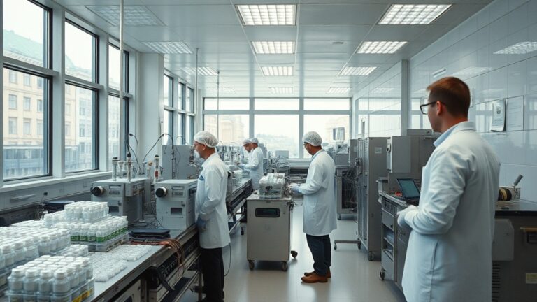 Петербургское предприятие запустило линию по производству лекарственных форм