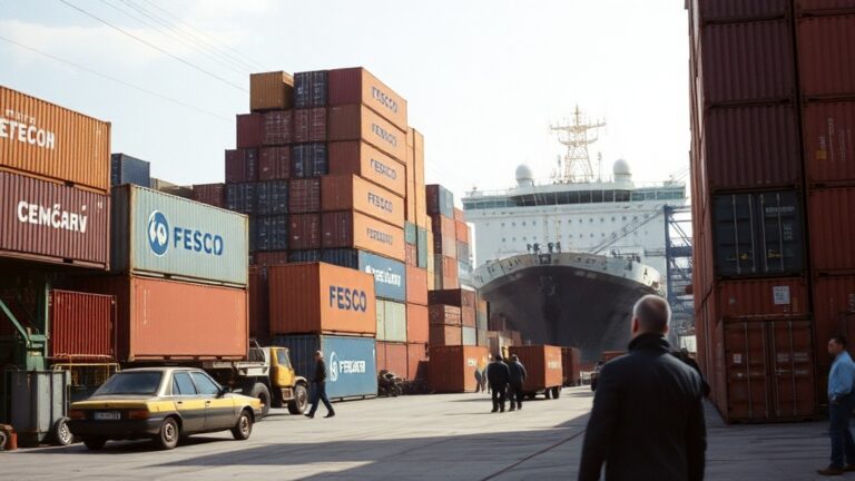 FESCO нарастила объемы морских контейнерных перевозок на 18%