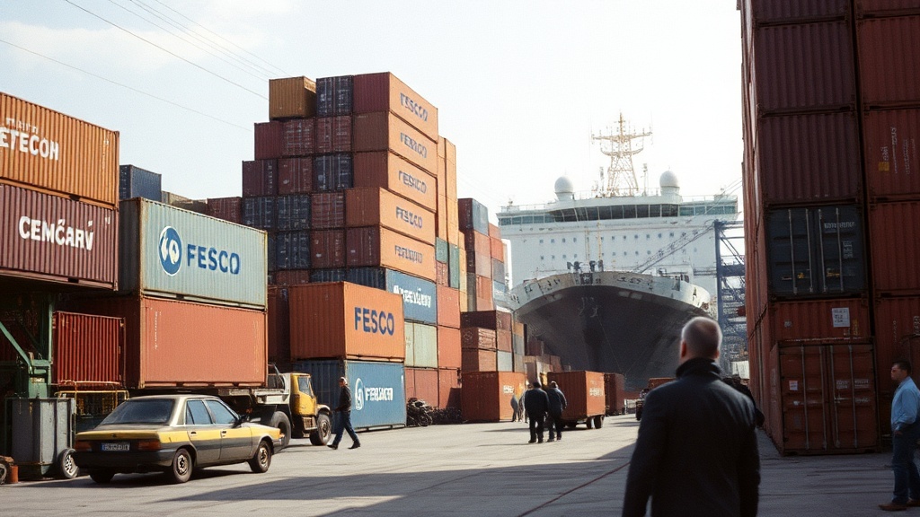 FESCO нарастила объемы морских контейнерных перевозок на 18%