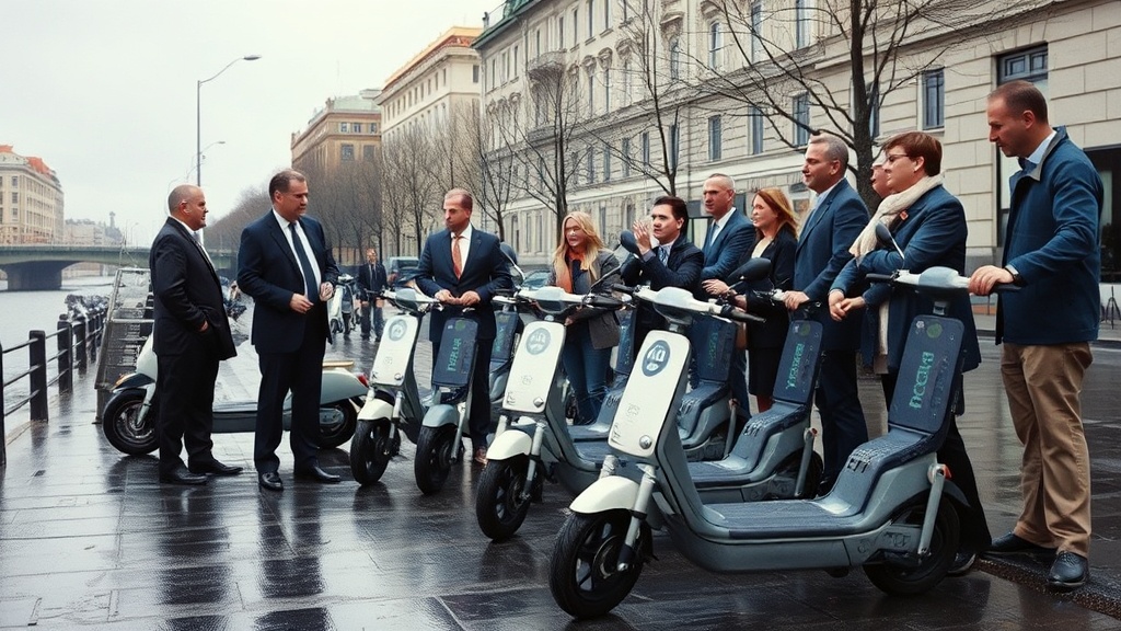 Комтранс согласовал с кикшерингом новые правила: погода и безопасность