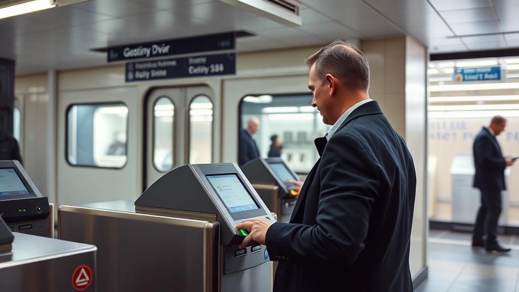 Биометрическая оплата в петербургском метро: почти тысяча пользователей на двух станциях
