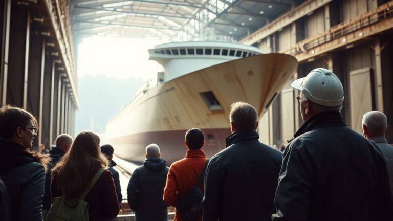 Судостроительные верфи Петербурга откроют для туристических экскурсий