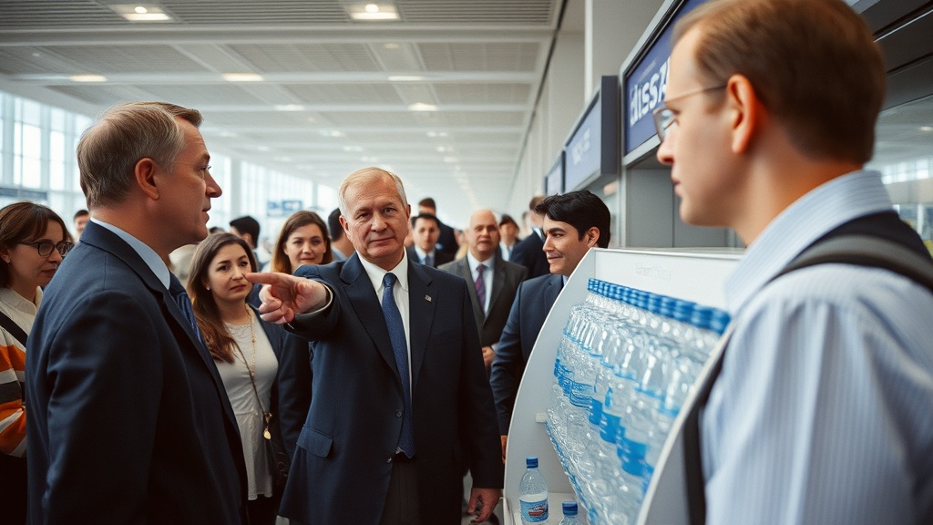 Скандал с водой в аэропорту: депутаты о завышенных ценах