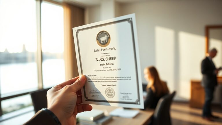 Black Sheep получил официальную регистрацию в качестве товарного знака