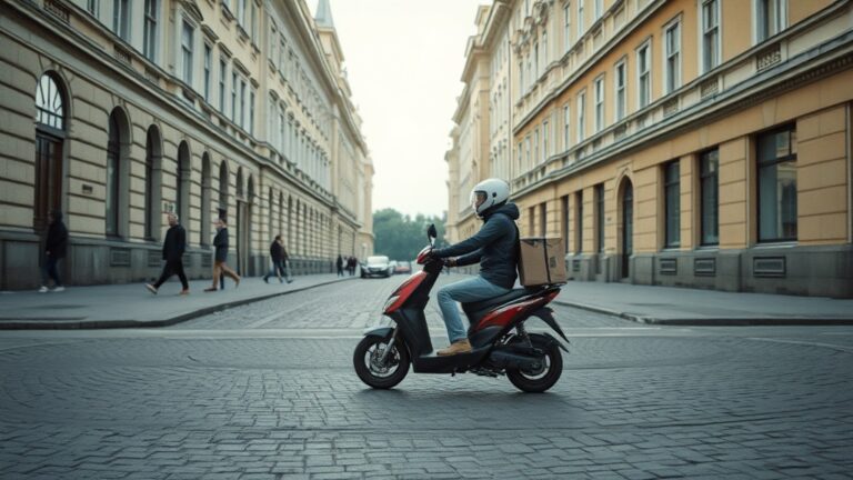 Петербург ввел требования для доставщиков на электротранспорте