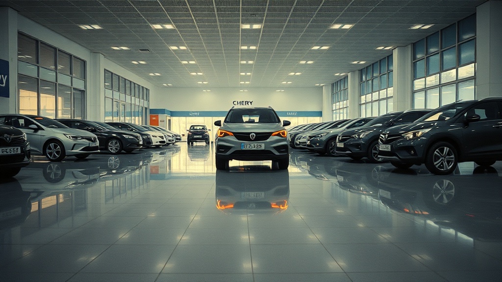 Московский автосалон Chery выставлен на реализацию