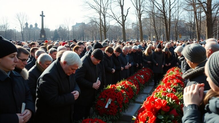 Санкт-Петербург отдал честь жертвам ленинградской блокады