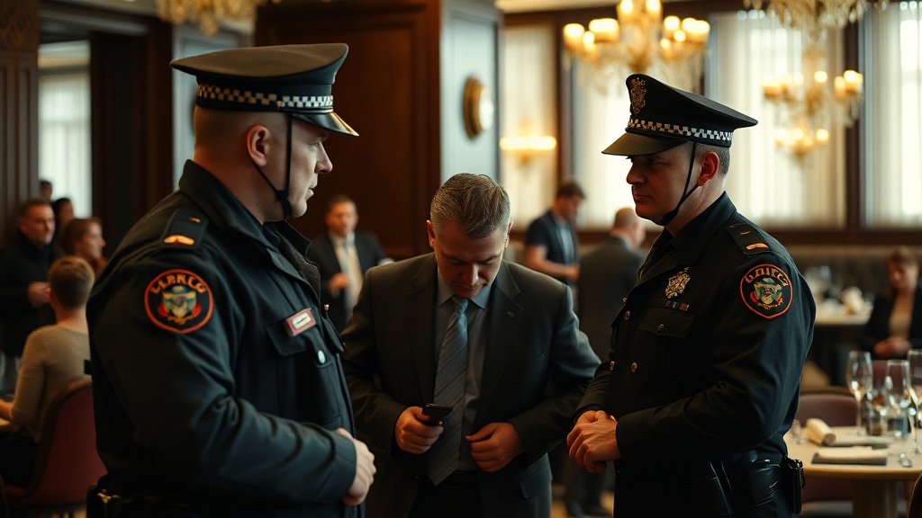 Полицейский рейд в ресторане Собчак и Пинского: задержания за наркотики
