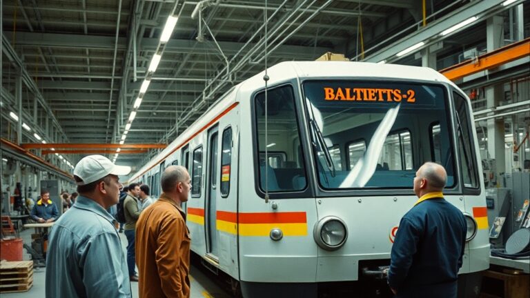 «Балтиец-2» для голубой линии метро поступил на завод