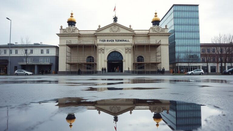Тверь приступила к восстановлению Речного вокзала и созданию культурно-исторического центра