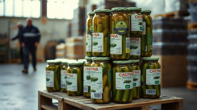 Российский экспорт маринованных огурцов подскочил на 49% в первом полугодии